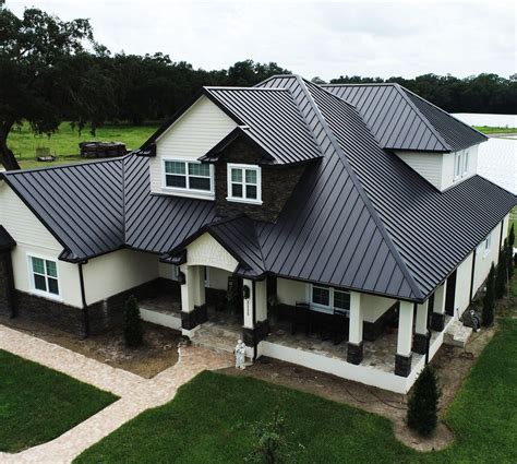 black sheet metal roof|black metal roofing near me.